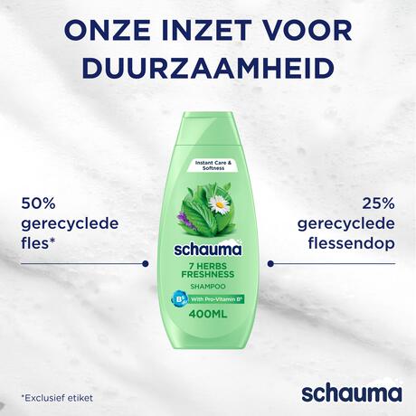 Schauma Shampoo 7 Kruiden 400 ml