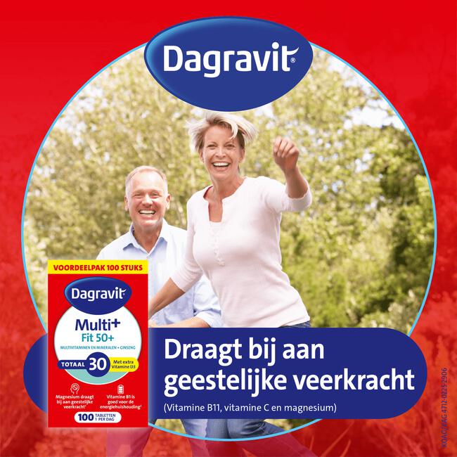 Dagravit Vitaal 50+ 100 tabletten