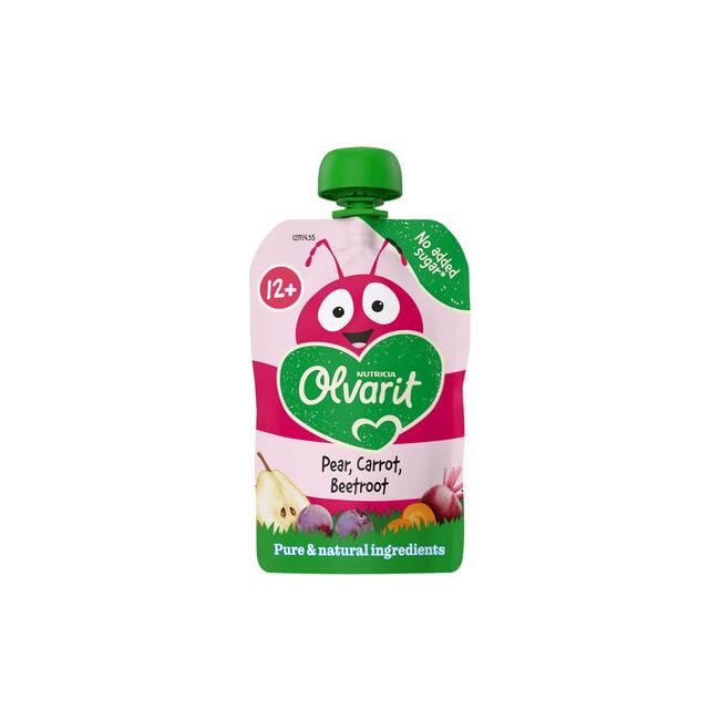 Olvarit Knijpfruit Peer Wortel Rode Biet