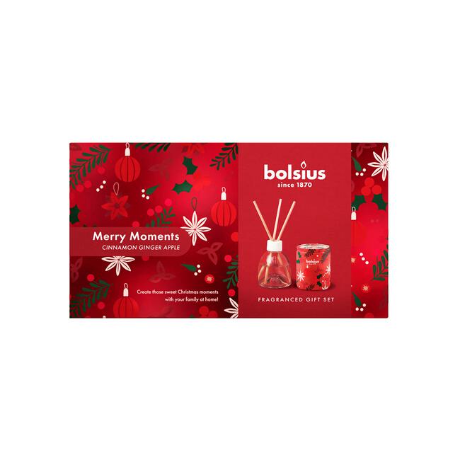 Bolsius True Glow Merry Moments giftset