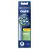 Oral-B Cross Action Opzetborstels Wit - 4 Stuks