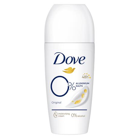 Dove Original 0% Deodorant Roller 50 ML