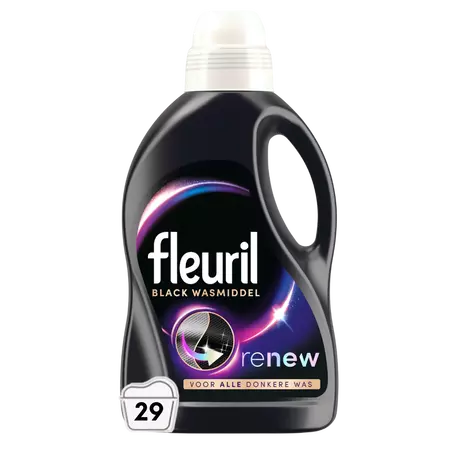 Fleuril Black Vloeibaar Wasmiddel 29 wasbeurten