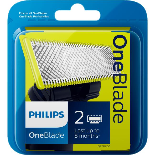 Philips OneBlade QP220 Navulmesjes 2 stuks