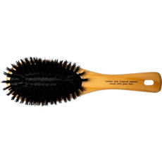 Zenner haarborstel hout ovaal 100% haar licht