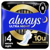 Always Maandverband Ultra Secure Night Wings 8 stuks
