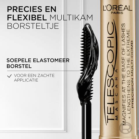 L'Oréal Paris False Lash Telescopic Lengte Mascara Zwart