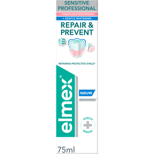 Elmex® Sensitive Professional Repair & Prevent + Gum Care Tandpasta 75 ML