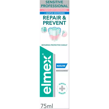 Elmex® Sensitive Professional Repair & Prevent + Gum Care Tandpasta 75 ML