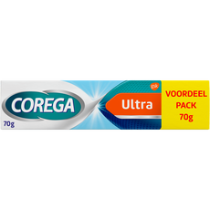 Corega Ultra Kleefcrème Voor Gebitsprothese Voor Sterke Hechting 70 gr