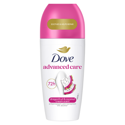 Dove Advanced Care Dragon Fruit & Coconut Cream Deodorant Roller 50 ML