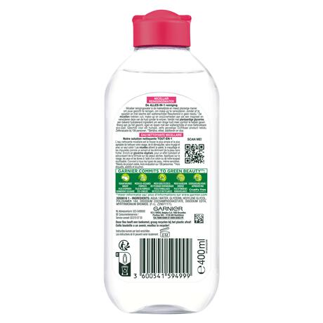 Garnier SkinActive Micellair Reinigingswater Droge Huid 400 ML