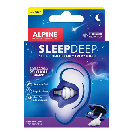 Alpine SleepDeep Slaap Oordoppen 1 paar