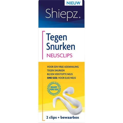 Shiepz Neusclips Tegen Snurken 2 stuks