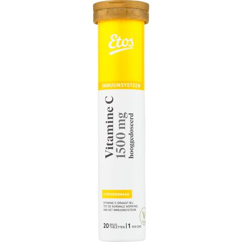 Etos Vitamine C 1500 Bruistabletten 20 stuks