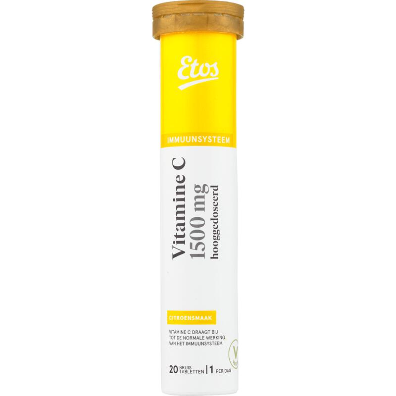 Etos Vitamine C 1500 MG Bruistabletten 20 stuks