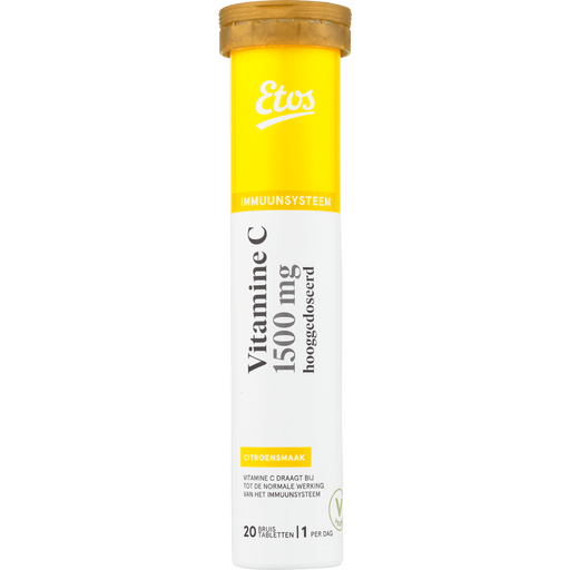 Etos Vitamine C 1500 MG Bruistabletten 20 stuks