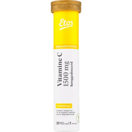 Etos Vitamine C 1500 MG Bruistabletten 20 stuks