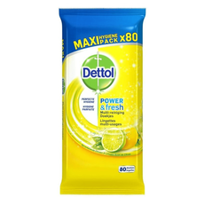 Dettol Citrus Wipes 80 stuks