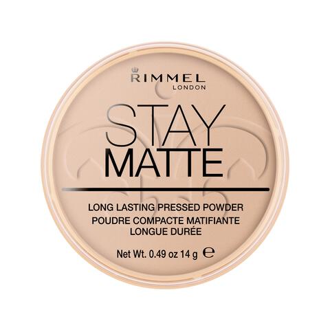 Rimmel London Stay Matte Pressed Poeder 005 Silky Beige 14 g