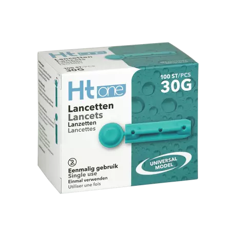 HT One Lancetten 30 gram 100 stuks