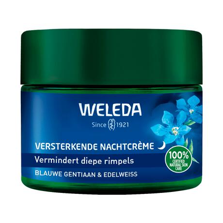 Weleda Blauwe Gentiaan & Edelweiss Versterkende Nachtcrème 40 ML