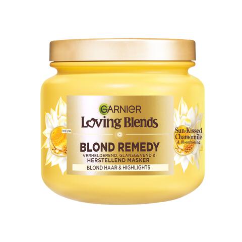 Garnier Loving Blends Sun-Kissed Chamomile & Honing Haarmasker 340 ML