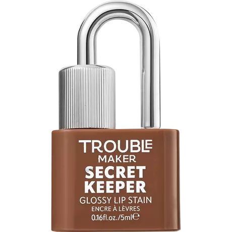 Trouble Maker Secret Keeper Lip Gloss Stain Fess Up Latte Nude