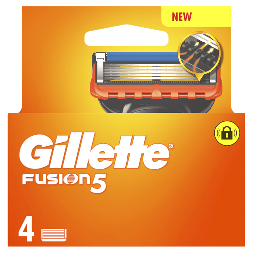 Gillette Fusion5 Navulmesjes 4 stuks
