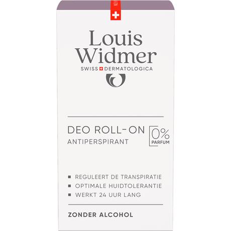 Louis Widmer Bodycare Deo Roll-On Antiperspirant Zonder Parfum 50ML