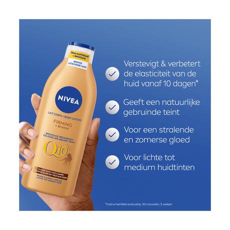 NIVEA Firming Q10 + Bronze Effect Body Lotion 400 ML
