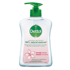 Dettol Handzeep Antibacterieel Jasmijn Geur Verrijkt Met 100% Natuurlijke Oliën 250 ML