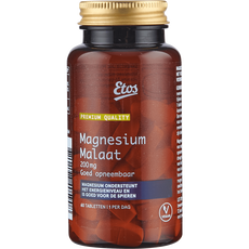 Etos Premium Magnesium Malaat 200mg 60 stuks