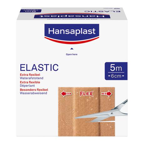 Hansaplast Elastic Family Pack 5 M x 6 CM