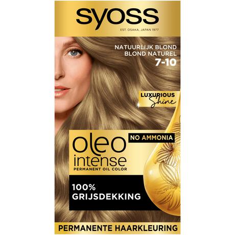 Syoss Oleo Intense 7-10 Natuurlijk  Blond/Blond Naturel
