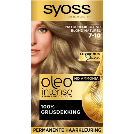 Syoss Oleo Intense 7-10 Natuurlijk  Blond/Blond Naturel