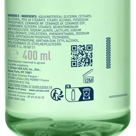 CeraVe Hydraterend Micellair Water 400ML
