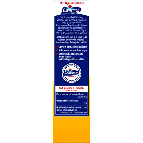Davitamon Vitamine C Forte + vitamine D3