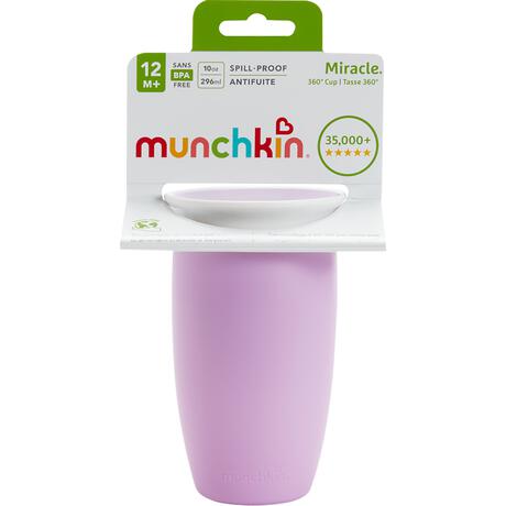 Munchkin Miracle 360° Sippy Anti-Lek Drinkbeker Paars