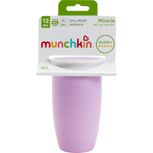 Munchkin Miracle 360° Sippy Anti-Lek Drinkbeker Paars