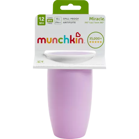 Munchkin Miracle 360° Sippy Anti-Lek Drinkbeker Paars
