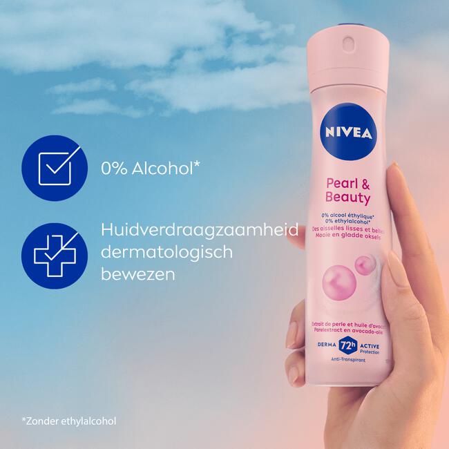 NIVEA Pearl & Beauty Deodorant Spray 200 ML