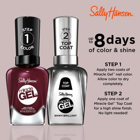 Sally Hansen Miracle Gel Nagellak 480 Wine Stock 14.7 ML