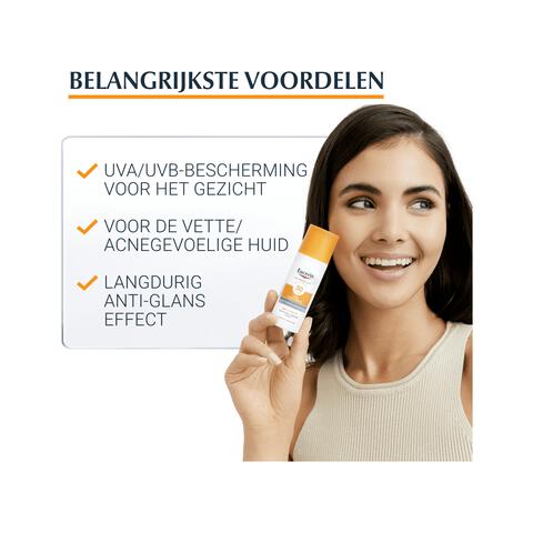 Eucerin Sun Oil Control Gel-Crème SPF50+ 50 ML