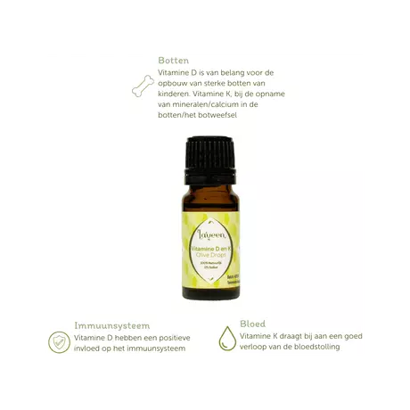 Laveen Olive Drops Vitamine D en K