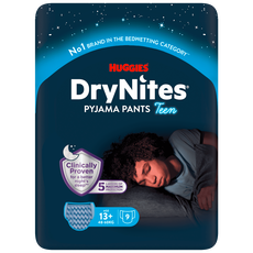Huggies DryNites Nachtbroekjes Jongen 13+ jaar 9x3