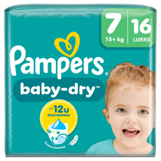 Pampers Baby Dry Luiers Maat 7 15+ KG 16 stuks