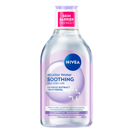 NIVEA Soothing Micellair Water Gevoelige huid 400 ML