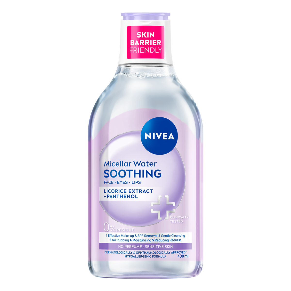 NIVEA Soothing Micellair Water Gevoelige huid 400 ML