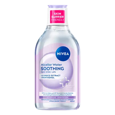 NIVEA Soothing Micellair Water Gevoelige huid 400 ML
